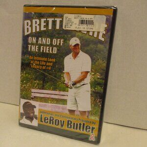 NFL Packers Brett Favre Vintage 2004 NEW Sealed Black White Green DVD Movie